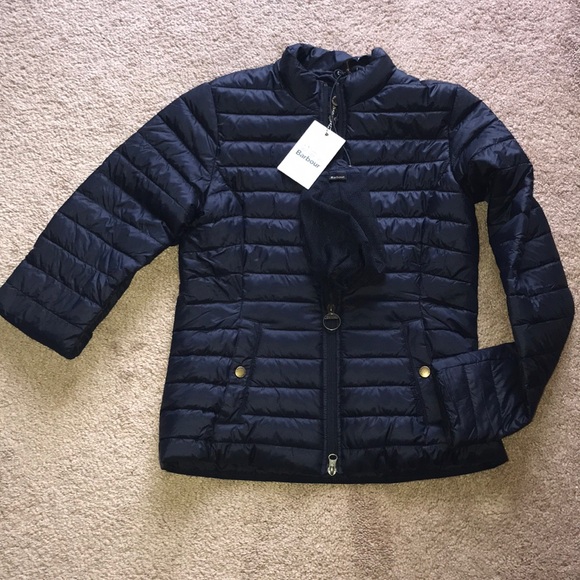 Nwt Barbour Layla Quilted Coat Sz 4 
